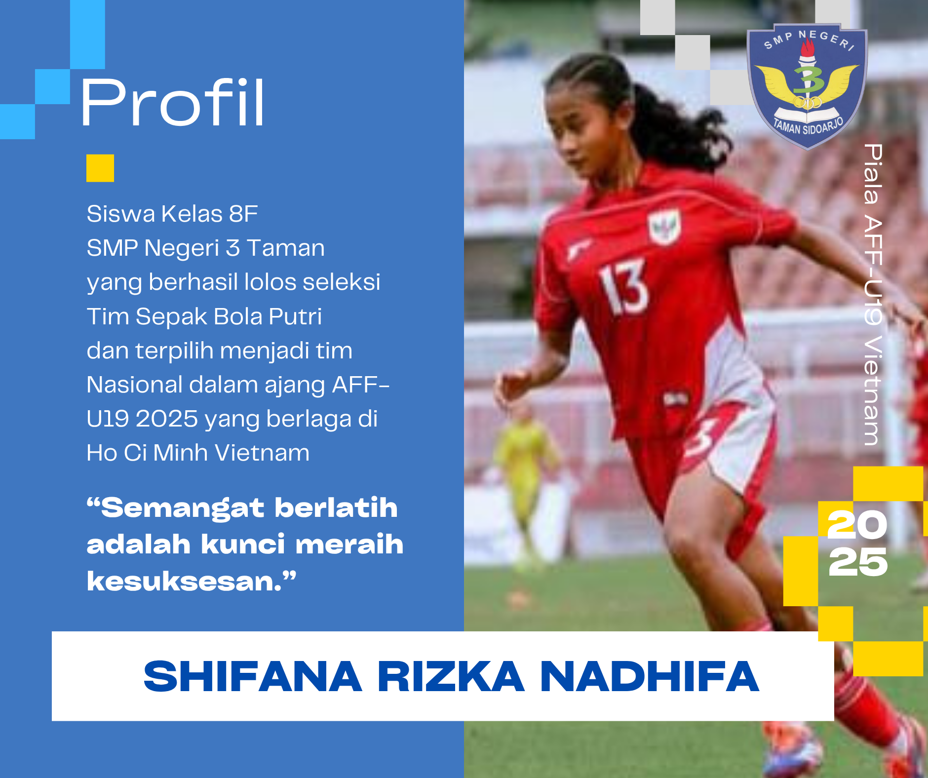 JUARA 3 PIALA AFF-U19 2025 DI Ho Ci Minh Vietnam